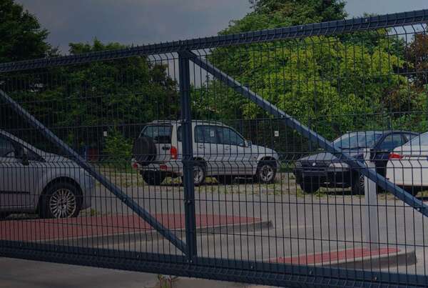 Commercial automatic gates installed professionally by Bluff City Fence